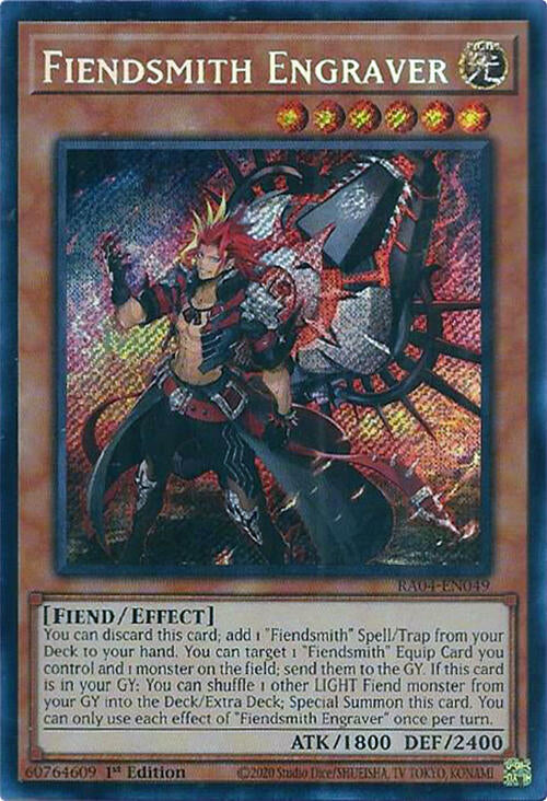 Fiendsmith Engraver [RA04-EN049] Secret Rare | Total Play