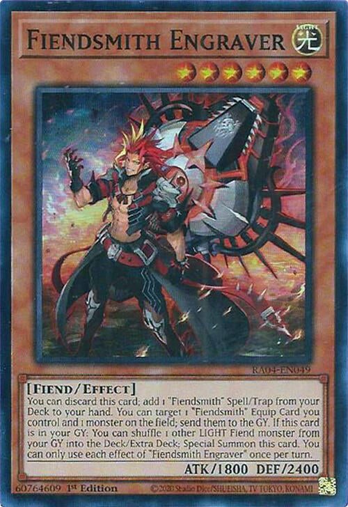 Fiendsmith Engraver [RA04-EN049] Super Rare | Total Play