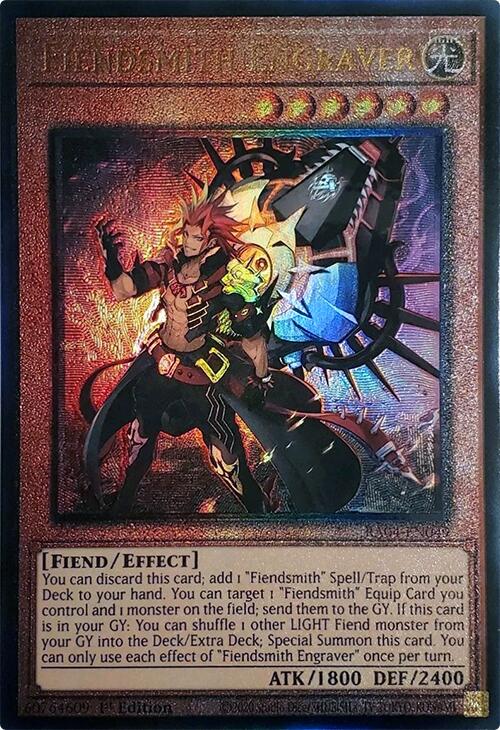 Fiendsmith Engraver [RA04-EN049] Prismatic Ultimate Rare | Total Play