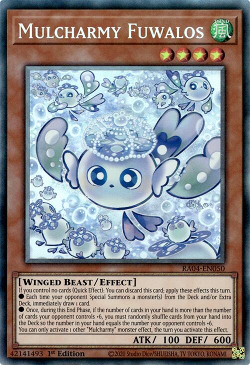 Mulcharmy Fuwalos [RA04-EN050] Prismatic Collector's Rare | Total Play