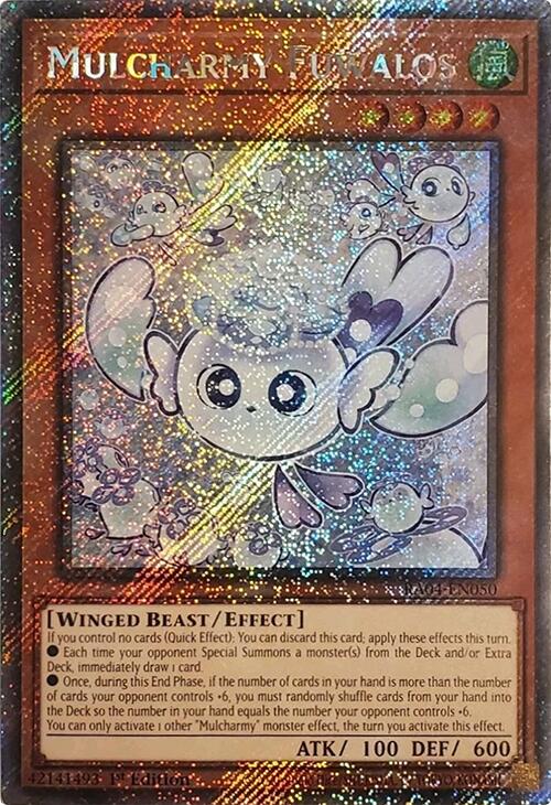 Mulcharmy Fuwalos [RA04-EN050] Platinum Secret Rare | Total Play