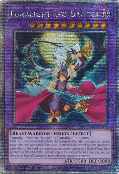 Lunalight Leo Dancer [RA04-EN053] Quarter Century Secret Rare | Total Play