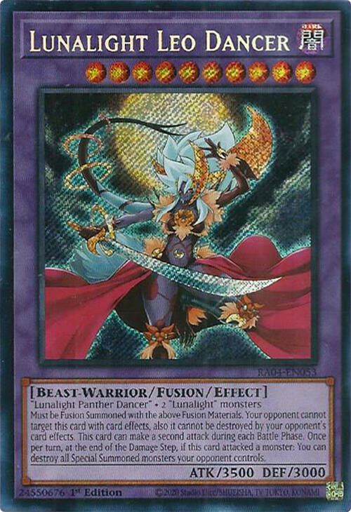 Lunalight Leo Dancer [RA04-EN053] Secret Rare | Total Play