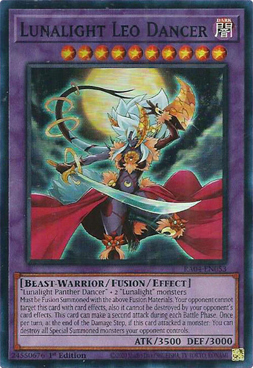 Lunalight Leo Dancer [RA04-EN053] Super Rare | Total Play