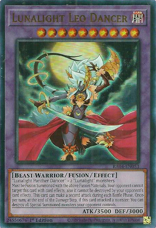 Lunalight Leo Dancer [RA04-EN053] Ultra Rare | Total Play