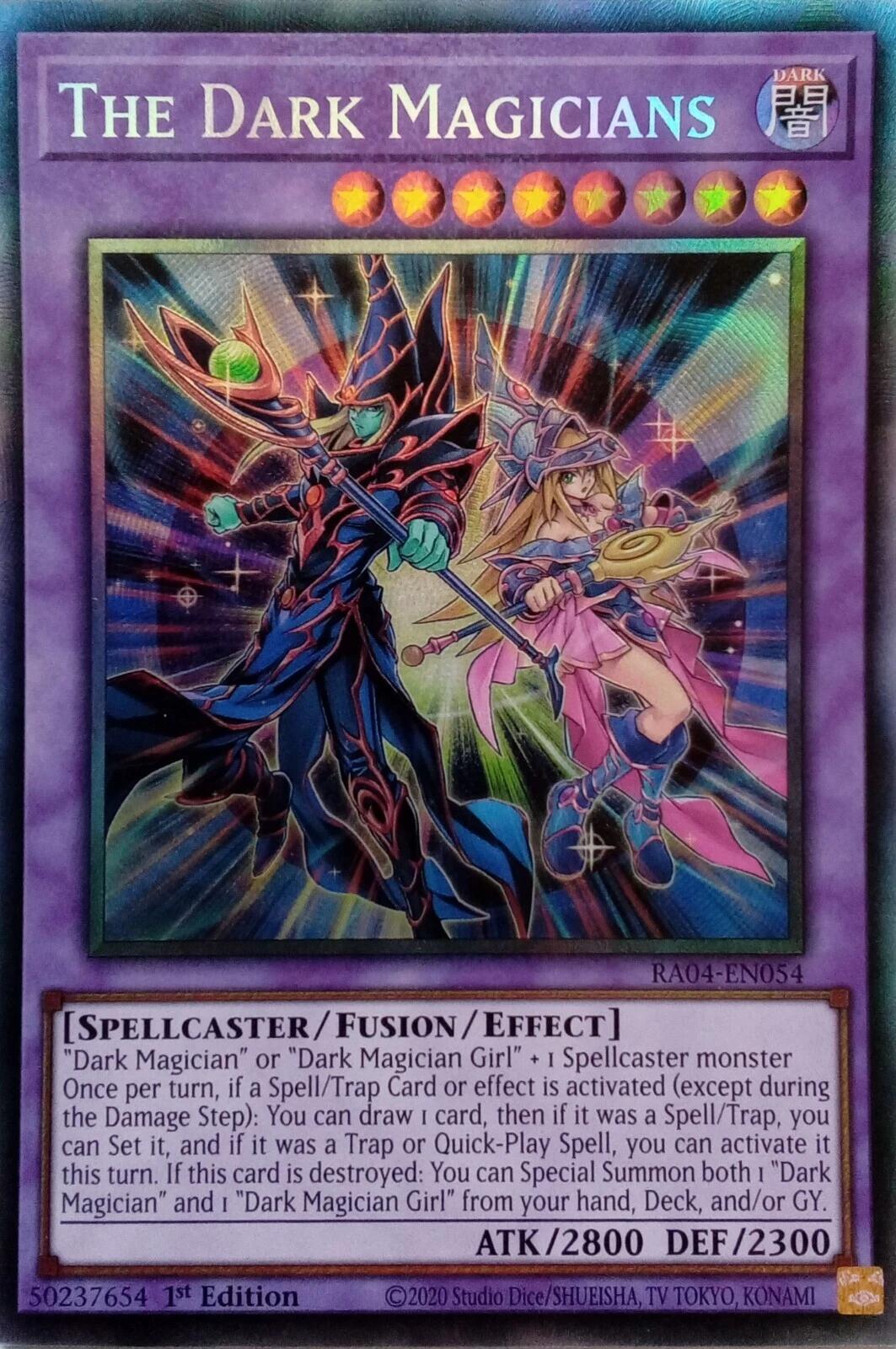 The Dark Magicians [RA04-EN054] Prismatic Collector's Rare | Total Play
