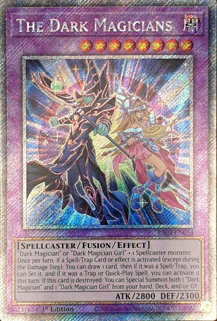 The Dark Magicians [RA04-EN054] Platinum Secret Rare | Total Play