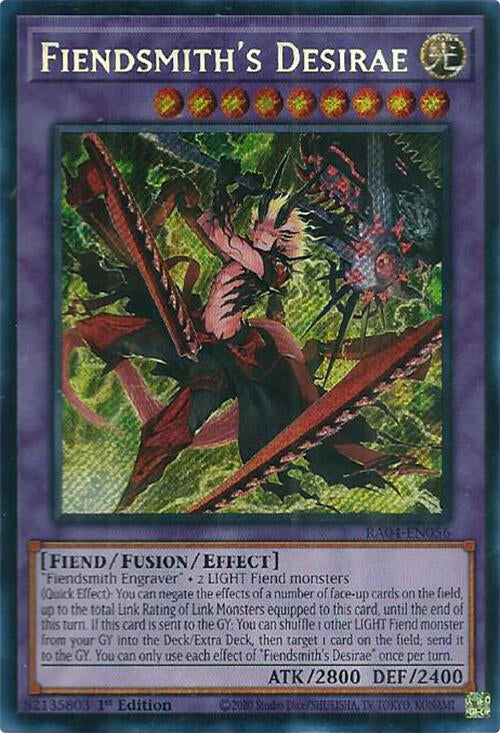Fiendsmith's Desirae [RA04-EN056] Secret Rare | Total Play