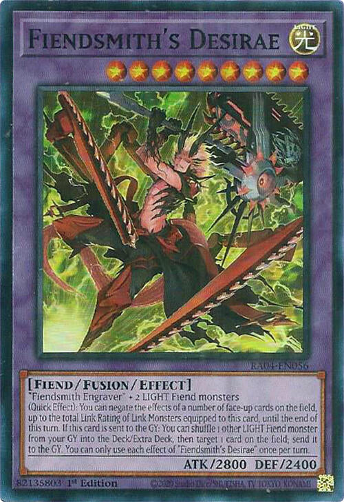 Fiendsmith's Desirae [RA04-EN056] Super Rare | Total Play