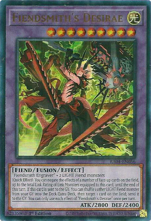 Fiendsmith's Desirae [RA04-EN056] Ultra Rare | Total Play