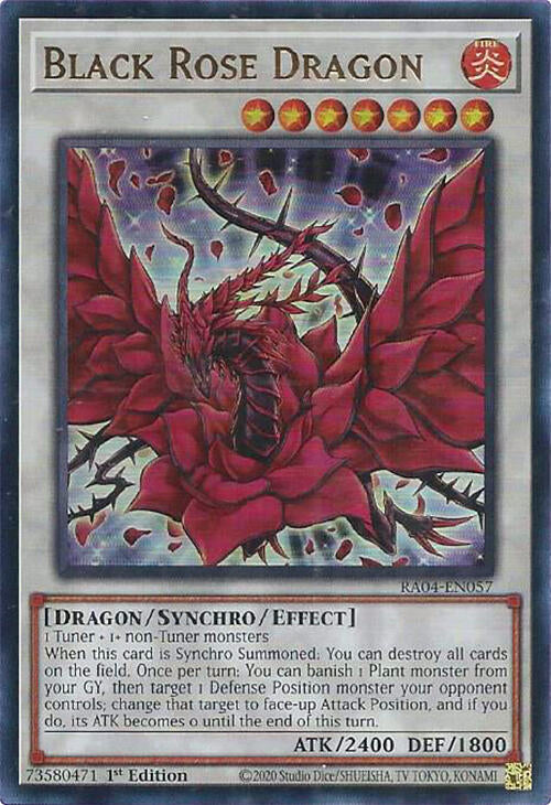 Black Rose Dragon [RA04-EN057] Ultra Rare | Total Play