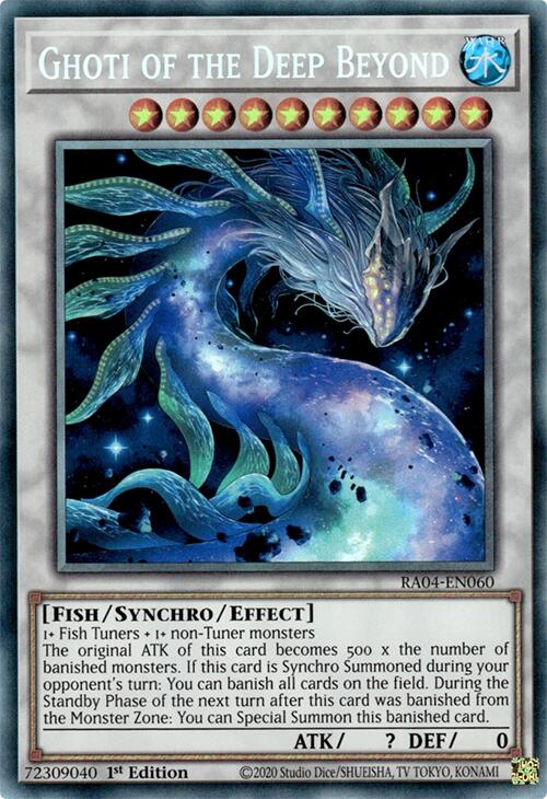 Ghoti of the Deep Beyond [RA04-EN060] Prismatic Collector's Rare | Total Play
