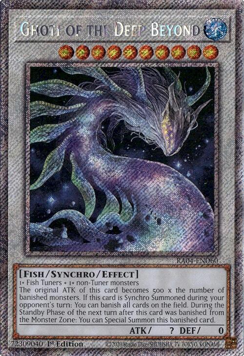 Ghoti of the Deep Beyond [RA04-EN060] Platinum Secret Rare | Total Play