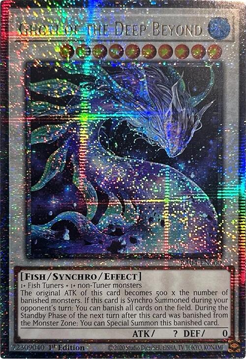 Ghoti of the Deep Beyond [RA04-EN060] Quarter Century Secret Rare | Total Play