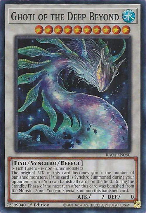 Ghoti of the Deep Beyond [RA04-EN060] Super Rare | Total Play