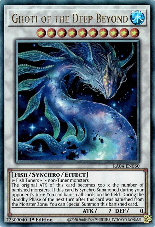 Ghoti of the Deep Beyond [RA04-EN060] Prismatic Ultimate Rare | Total Play