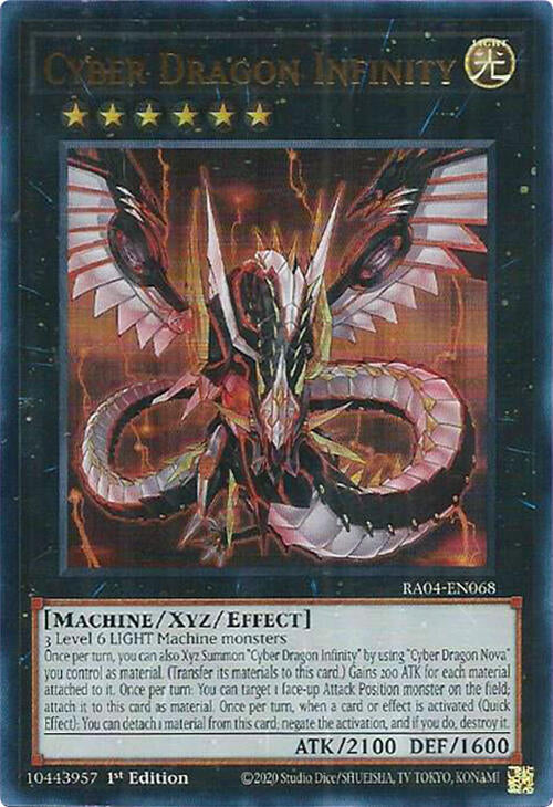 Cyber Dragon Infinity [RA04-EN068] Ultra Rare | Total Play