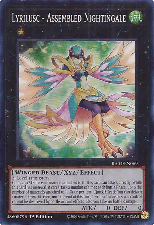 Lyrilusc - Assembled Nightingale [RA04-EN069] Super Rare | Total Play