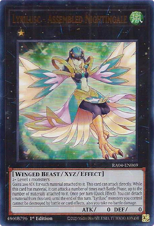 Lyrilusc - Assembled Nightingale [RA04-EN069] Ultra Rare | Total Play