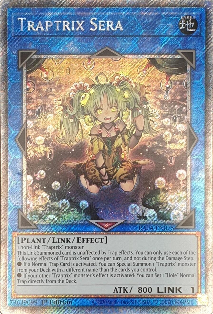 Traptrix Sera [RA04-EN075] Platinum Secret Rare | Total Play