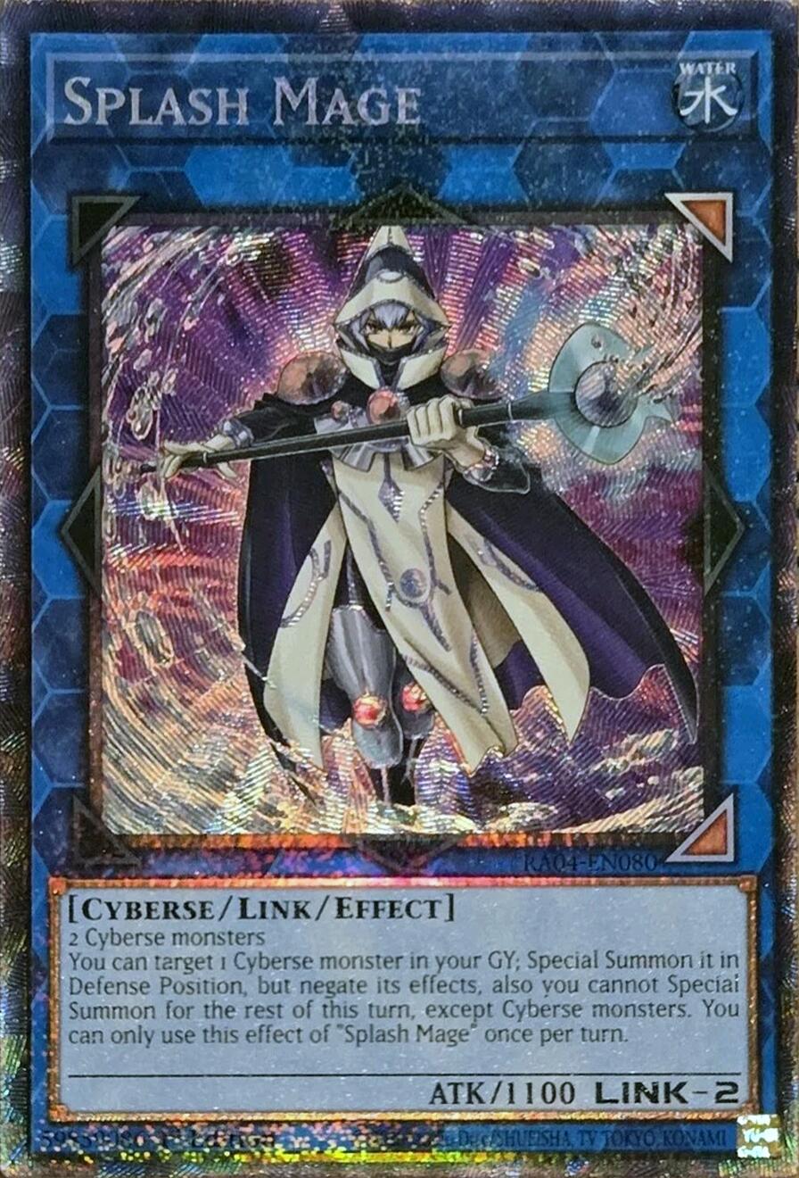 Splash Mage [RA04-EN080] Prismatic Collector's Rare | Total Play