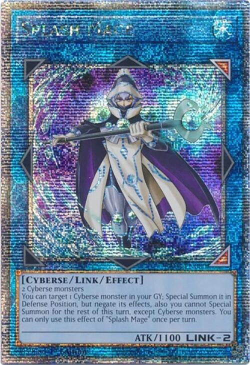 Splash Mage [RA04-EN080] Quarter Century Secret Rare | Total Play