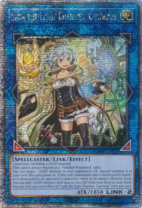 Lyna the Light Charmer, Lustrous [RA04-EN081] Quarter Century Secret Rare | Total Play