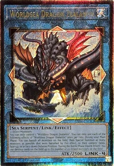 Worldsea Dragon Zealantis [RA04-EN082] Prismatic Ultimate Rare | Total Play