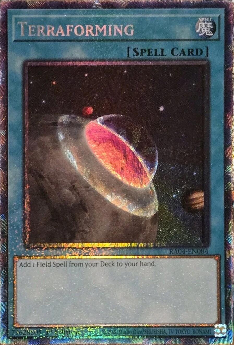 Terraforming [RA04-EN084] Prismatic Collector's Rare | Total Play