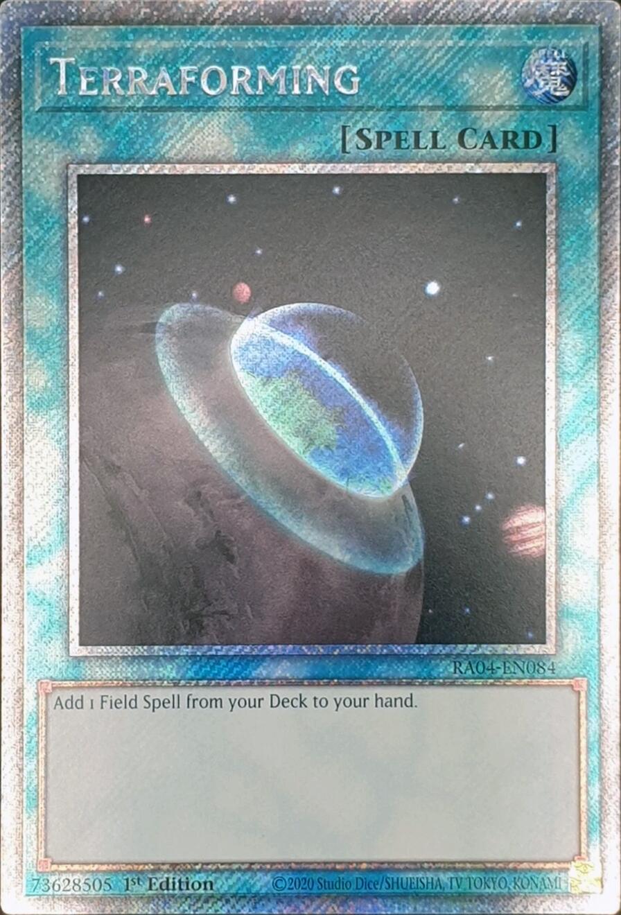 Terraforming [RA04-EN084] Platinum Secret Rare | Total Play