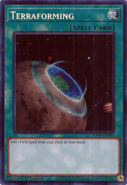 Terraforming [RA04-EN084] Secret Rare | Total Play