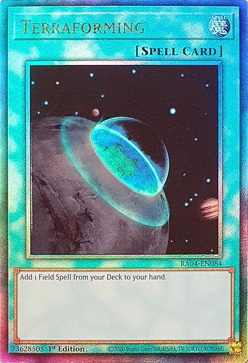 Terraforming [RA04-EN084] Prismatic Ultimate Rare | Total Play
