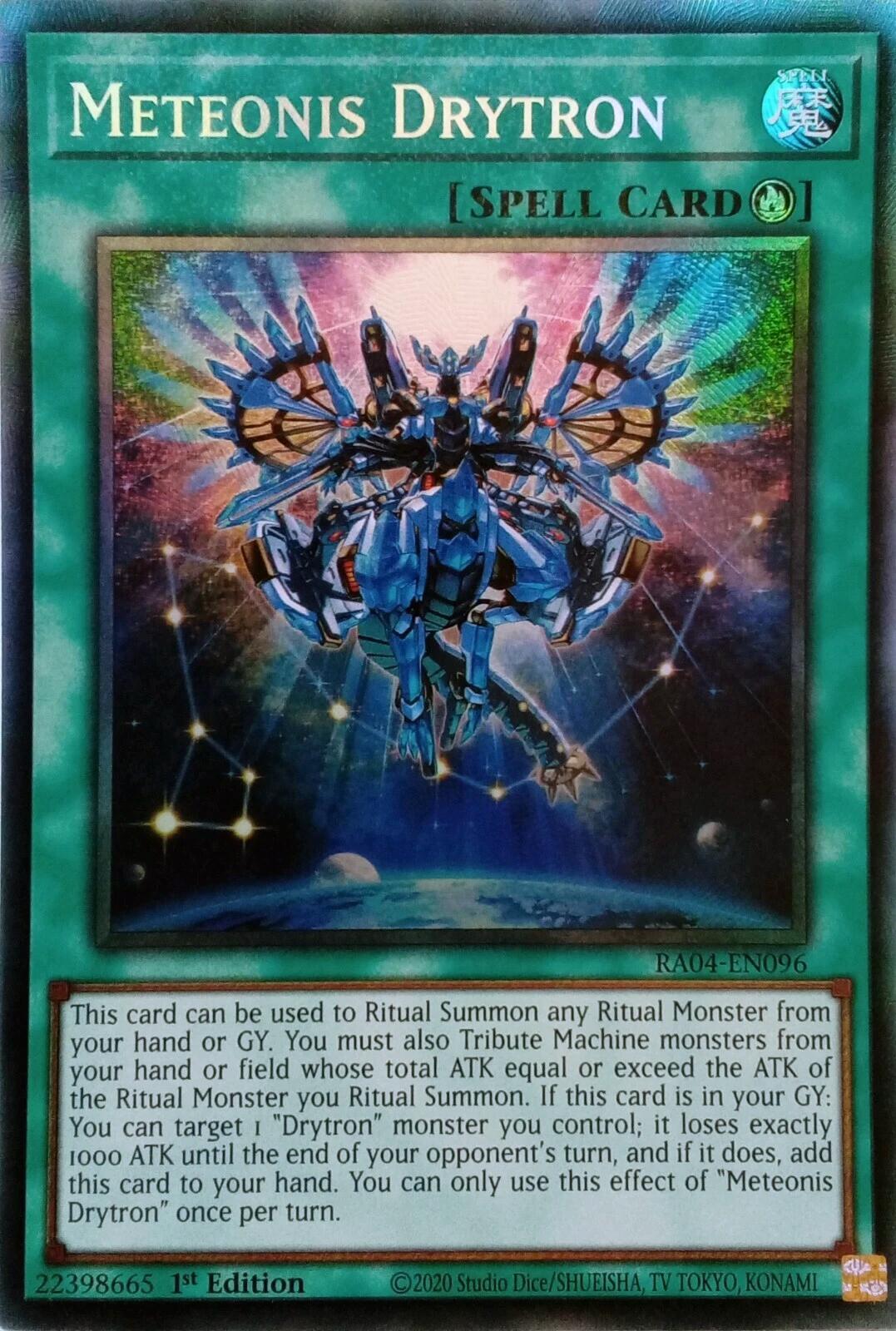 Meteonis Drytron [RA04-EN096] Prismatic Collector's Rare | Total Play