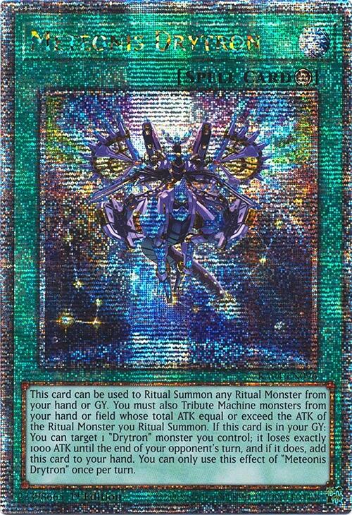 Meteonis Drytron [RA04-EN096] Quarter Century Secret Rare | Total Play