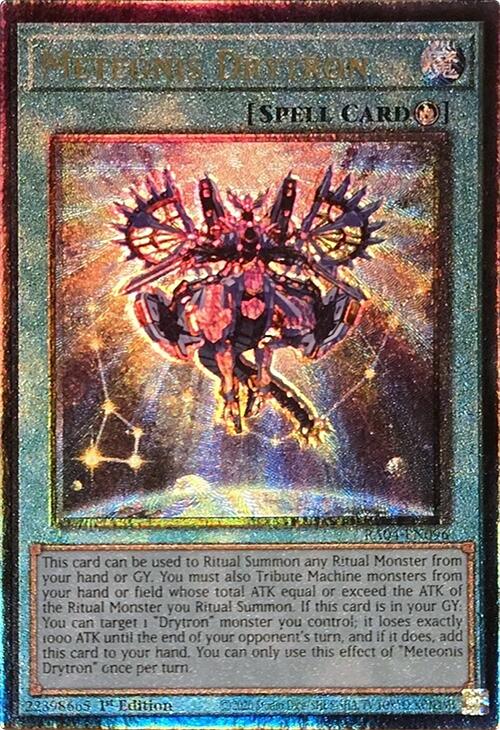 Meteonis Drytron [RA04-EN096] Prismatic Ultimate Rare | Total Play