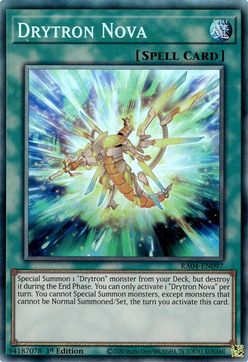 Drytron Nova [RA04-EN097] Prismatic Collector's Rare | Total Play