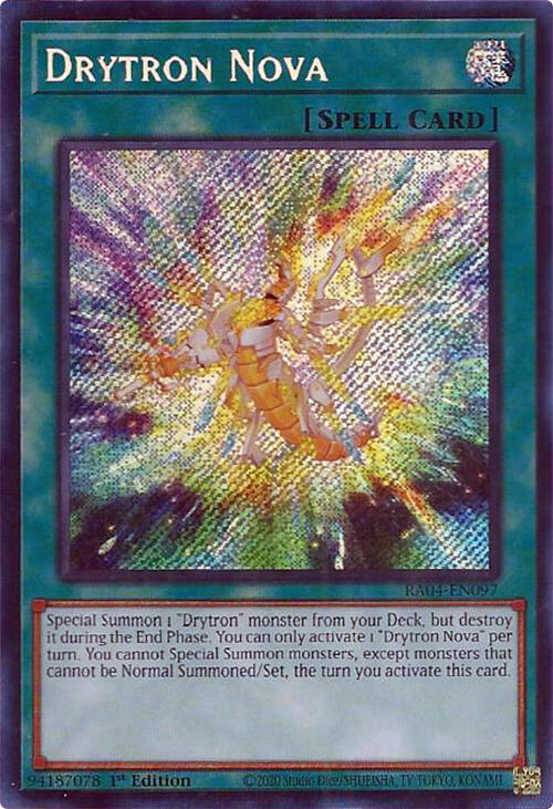 Drytron Nova [RA04-EN097] Secret Rare | Total Play