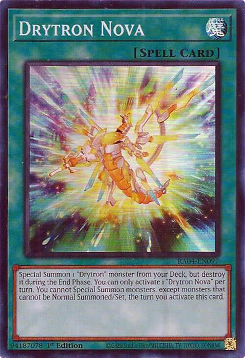 Drytron Nova [RA04-EN097] Super Rare | Total Play