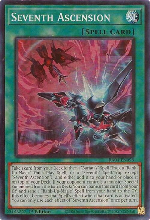 Seventh Ascension [RA04-EN098] Super Rare | Total Play