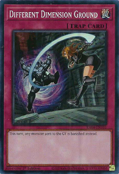 Different Dimension Ground [RA04-EN101] Super Rare | Total Play