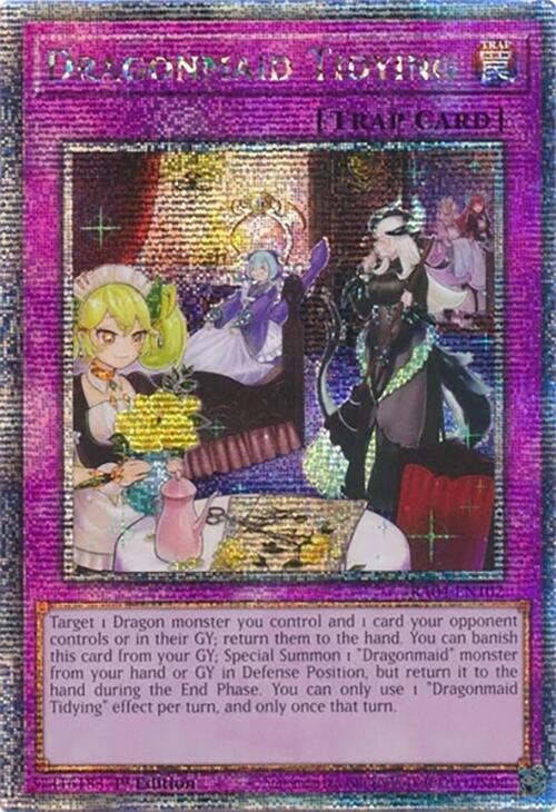 Dragonmaid Tidying [RA04-EN102] Quarter Century Secret Rare | Total Play