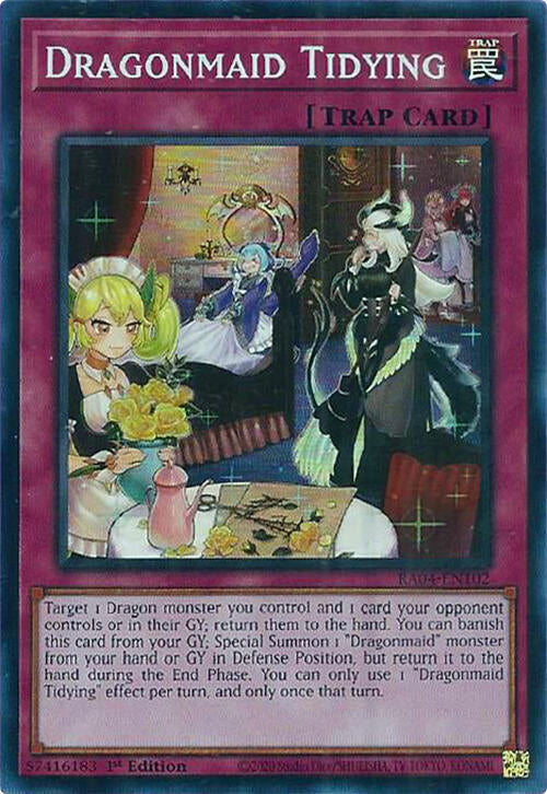 Dragonmaid Tidying [RA04-EN102] Super Rare | Total Play