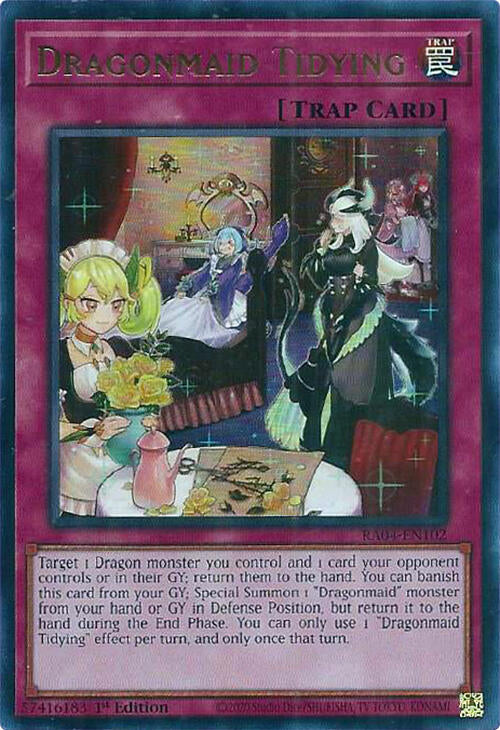 Dragonmaid Tidying [RA04-EN102] Ultra Rare | Total Play