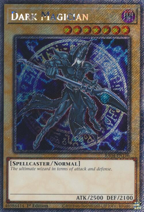 Dark Magician (7th Art) [RA04-EN106] Platinum Secret Rare | Total Play