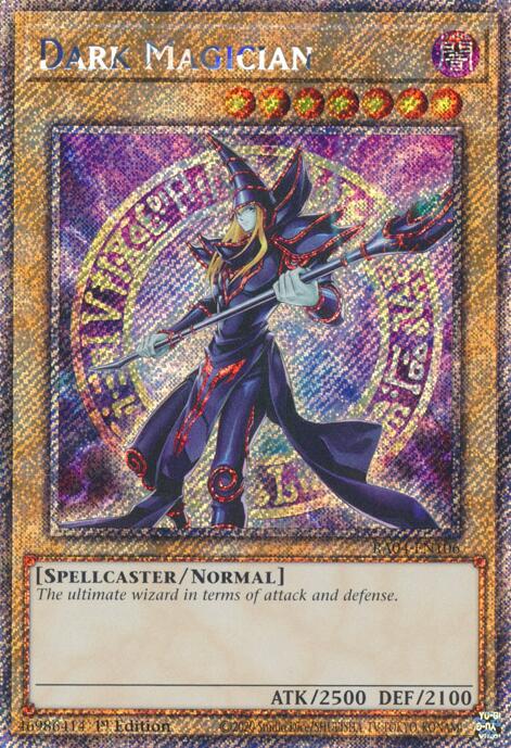 Dark Magician (8th Art) [RA04-EN106] Platinum Secret Rare | Total Play