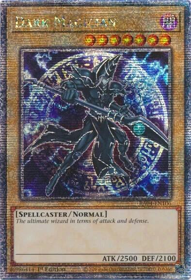 Dark Magician (7th Art) [RA04-EN106] Quarter Century Secret Rare | Total Play