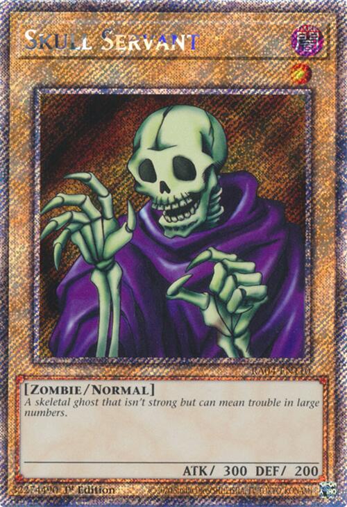 Skull Servant [RA04-EN110] Platinum Secret Rare | Total Play