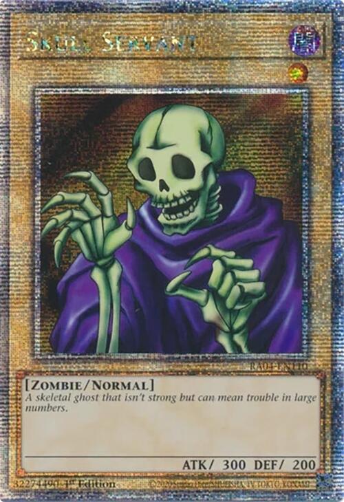 Skull Servant [RA04-EN110] Quarter Century Secret Rare | Total Play