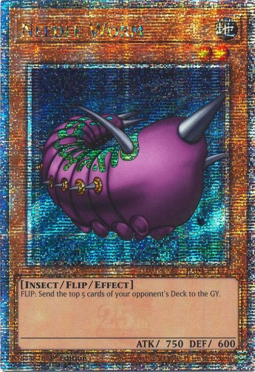Needle Worm [RA04-EN112] Quarter Century Secret Rare | Total Play