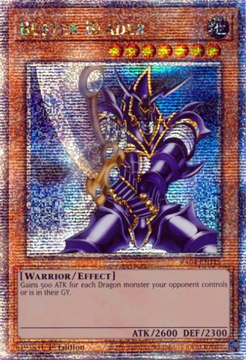 Buster Blader [RA04-EN115] Quarter Century Secret Rare | Total Play